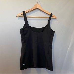 Lululemon Athletica black workout tank